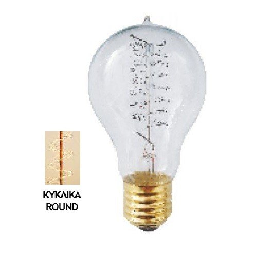 Λάμπα Edison E27 40Watt Filament A60 Tip Θερμό Λευκό 2200Κ