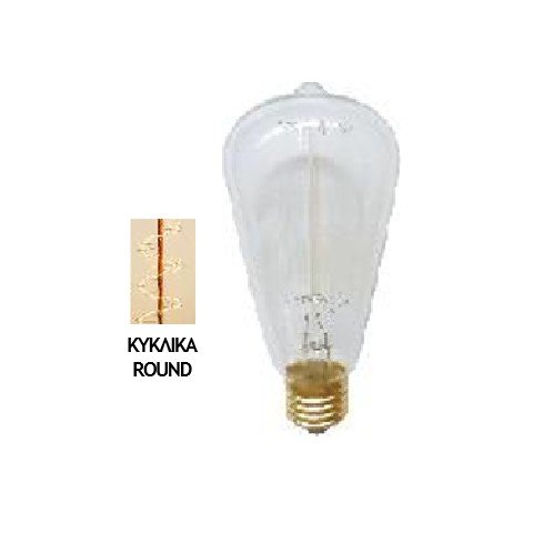 Λάμπα Edison E27 40Watt Filament R Type Θερμό Λευκό 2200Κ