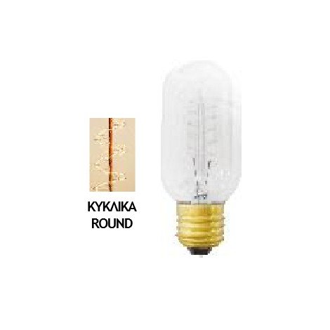Λάμπα Edison E27 40Watt Filament Mini Θερμό Λευκό 2200Κ
