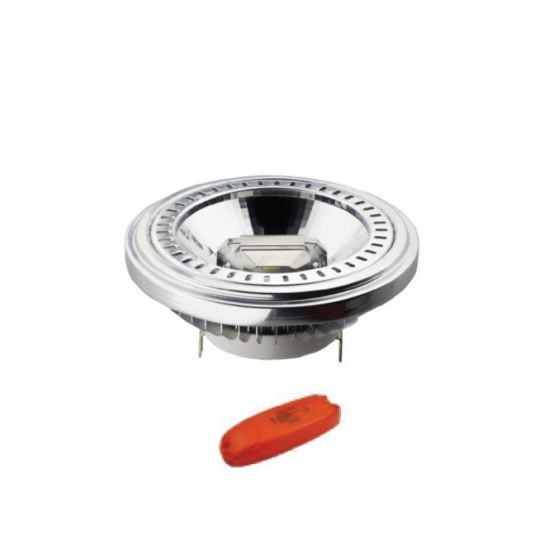 Led Λάμπα AR111 15Watt Double COB Reflector G53 730±5%Lumen Φυσικό Λευκό 4000Κ Ντιμαριζόμενη
