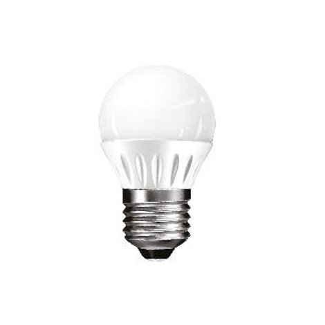 Led Λάμπα Ε27 3.5Watt Σφαιρική Ball  Value Plus 280Lumen Θερμό Λευκό 3000Κ