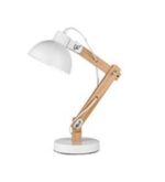 Φωτιστικό Επιτραπέζιο Μέταλλο & Φυσικό Ξύλο Lila