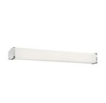 Φωτιστικό Απλίκα Μπάνιου Μέταλλο & Opal Γυαλί