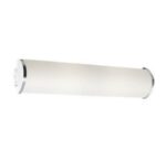 Φωτιστικό Απλίκα Μπάνιου Μέταλλο & Opal Γυαλί