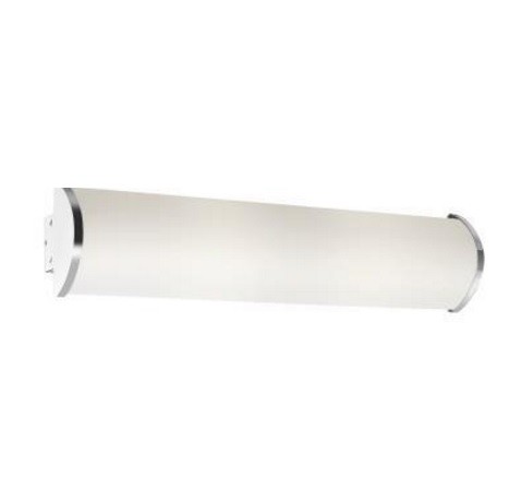 Φωτιστικό Απλίκα Μπάνιου Μέταλλο & Opal Γυαλί