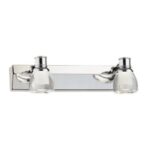 Φωτιστικό LED Σποτ Μπάνιου 6Watt Μέταλλο & Κρύσταλλο