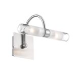 Φωτιστικό Απλίκα Μπάνιου Μέταλλο & Γυαλί