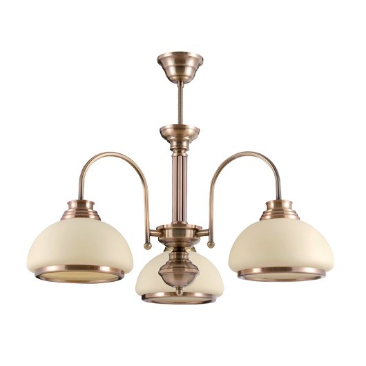 Φωτιστικό Κρεμαστό Μέταλλο & Γυαλί