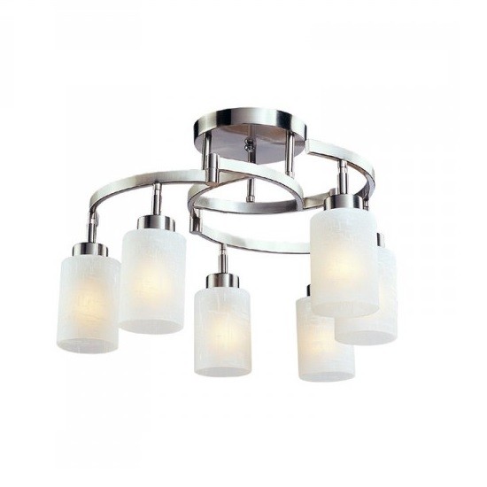 Φωτιστικό Οροφής Μέταλλο & Γυαλί