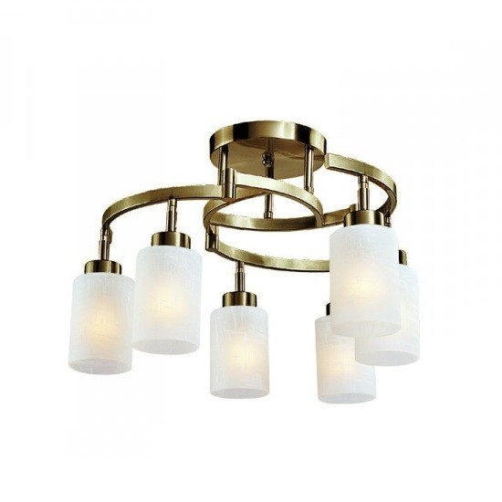 Φωτιστικό Οροφής Μέταλλο & Γυαλί