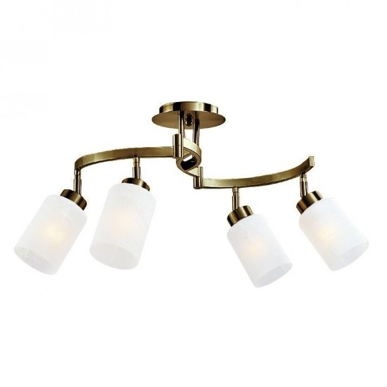 Φωτιστικό Οροφής Μέταλλο & Γυαλί