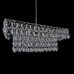 Φωτιστικό Σαλονιού Με Κρύσταλλα