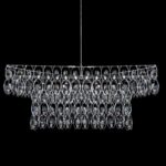 Φωτιστικό Σαλονιού Με Κρύσταλλα