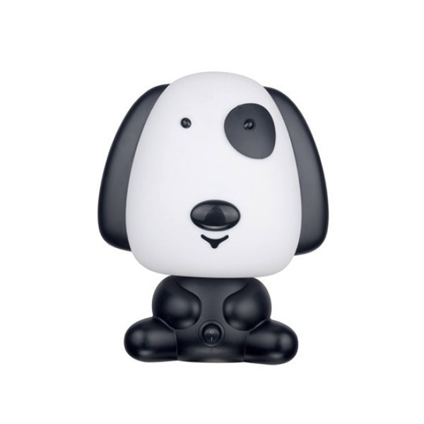 Φωτιστικό Επιτραπέζιο Παιδικό Πλαστικό Σκύλος Ασπρόμαυρο