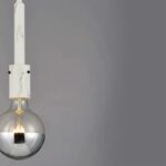 ACA Lighting Φωτιστικό Μοντέρνο Κρεμαστό Μονόφωτο Μεταλλικό Λευκό
