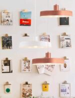 Φωτιστικό Κρεμαστό Μεταλλικό Μοντέρνο σε Πολλά Χρώματα Μονόφωτο