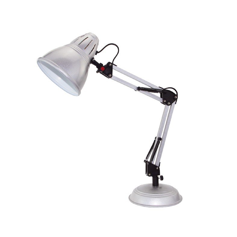 ACA Lighting Πορτατιφ Γραφείου Μεταλλικό σε Τρία Χρώματα με Κινούμενη Κεφαλή και Βραχίονα