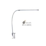 ACA Lighting LED Φωτιστικό Γραφείου Αφής Ντιμαριζόμενο Μεταλλικό με Σφιγκτήρα σε Τρία Χρώματα