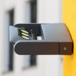 Led Επίτοιχο Φωτιστικό 9 Watt από Αλουμίνιο με Περιστρεφόμενη Κεφαλή Lutec