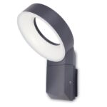 LED Φωτιστικό Επίτοιχο Εξωτερικού Χώρου 14Watt από Αλουμίνιο Lutec Meridian
