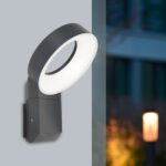 LED Φωτιστικό Επίτοιχο Εξωτερικού Χώρου 14Watt από Αλουμίνιο Lutec Meridian