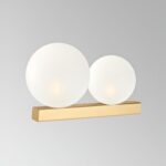 Φωτιστικό Τοίχου Luma δίφωτο 01294 - Image 2