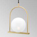 Κρεμαστό φωτιστικό με μπάλα luma