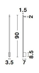 Φωτιστικό τοιχου nova 9081900 GROPIUS - Image 3