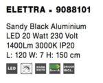 Κρεμαστο Φωτιστικό  Μοντέρνο  nova 9088101 ELETTRA - Image 8