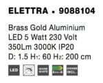 Κρεμαστο Φωτιστικό  Μοντέρνο  nova 9088104 ELETTRA - Image 7