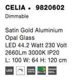 Φωτιστικό οροφης nova 9820602 CELIA - Image 5