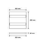 Γραμμικό Φωτιστικό Επαγγελματικό - ATLAS - KT LIGHTING - 944114083 - Image 2