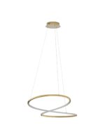 Κρεμαστό Φωτιστικό Χρυσό Girish – 9248109 Νοva Luce - Image 2