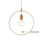 ACA Lighting Φωτιστικό Μοντέρνο Μεταλλικό Κρεμαστό Μονόφωτο - Image 3