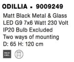 Κρεμαστό Φωτιστικό ODILLIA 9009249 Nova Luce - Image 4