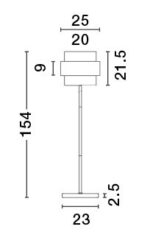 Eπιδαπέδιο Φωτιστικό SIANNA 9236410 Nova Luce - Image 3