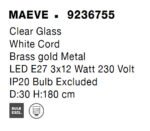 Κρεμαστό Φωτιστικό MAEVE 9236755 Nova Luce - Image 4