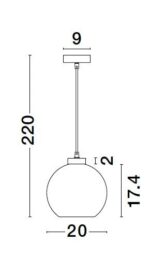 Μονόφωτο PALMER 9241130 Nova Luce - Image 4