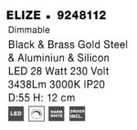 Φωτιστικό Οροφής LED ELIZE 9248112 - Image 5