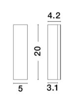 Απλίκα LED COLBY 9267105 Nova Luce - Image 4