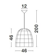 Κρεμαστό Φωτιστικό MARLO 9586504 Nova Luce - Image 5