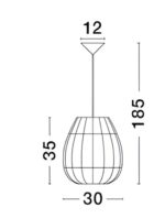 Μονόφωτο MARLO 9586501 Nova Luce - Image 2